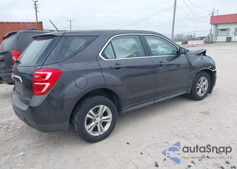 2016 Chevrolet Equinox Ls из США, поврежденный, VIN 2GNALBEK8G6318751